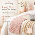 Roselleq™ CozyNest Quilted Bed Runner